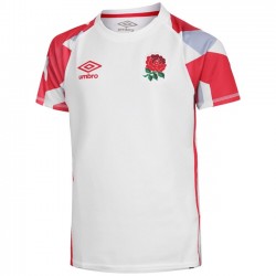 Camisola Inglesa Rugby 7S Equipamento Primeiro 2020-2021 Manga Curta